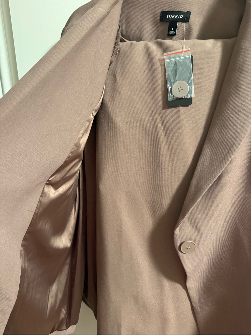 Torrid Deep Taupe Pant Suit - Picture 5 of 7